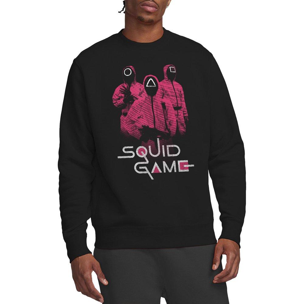 Black - Squid Game - SQUID GAME GUARDS AT THE READY Sweatshirt Black - 1