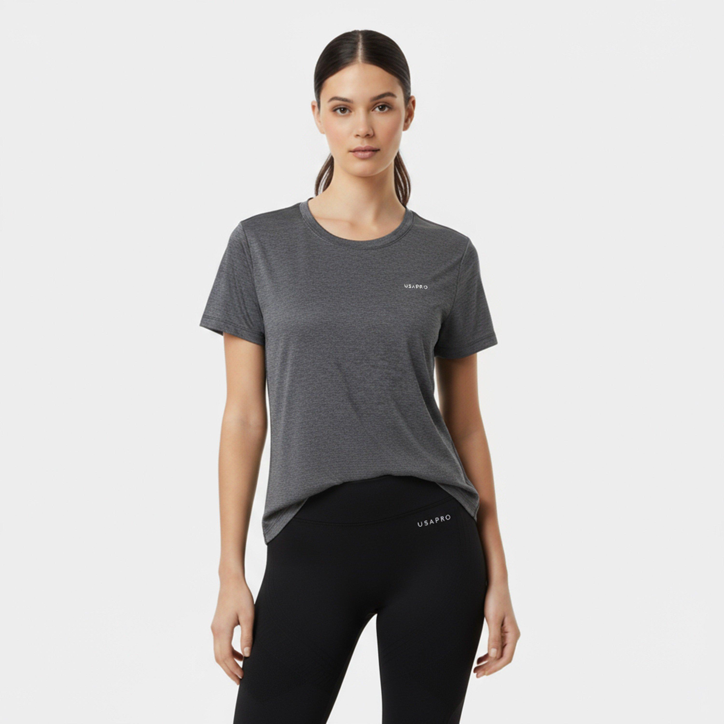 USA Pro Tech Crew Tee Womens | Sports Direct