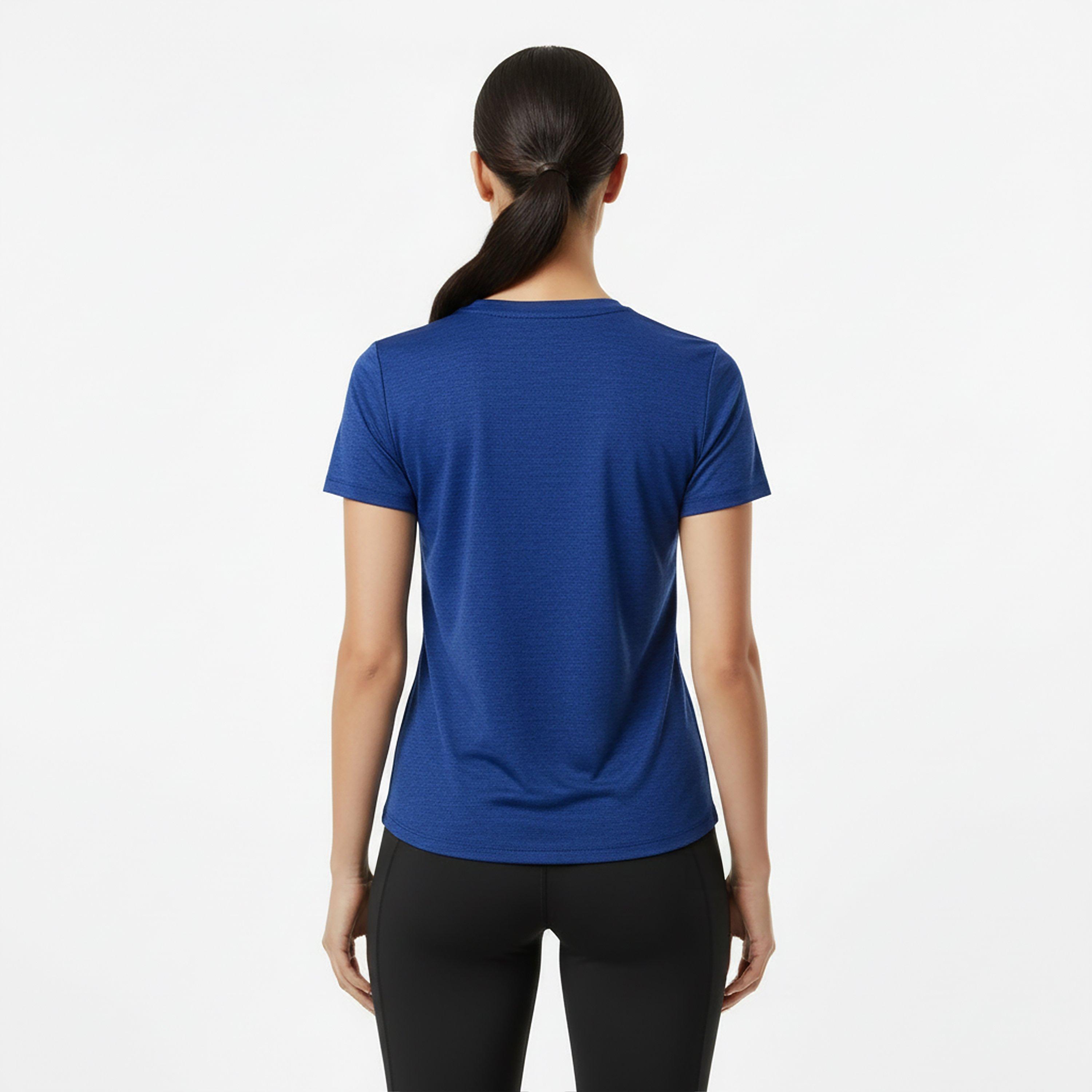 Navy - USA Pro - Tech Crew Tee Womens - 4