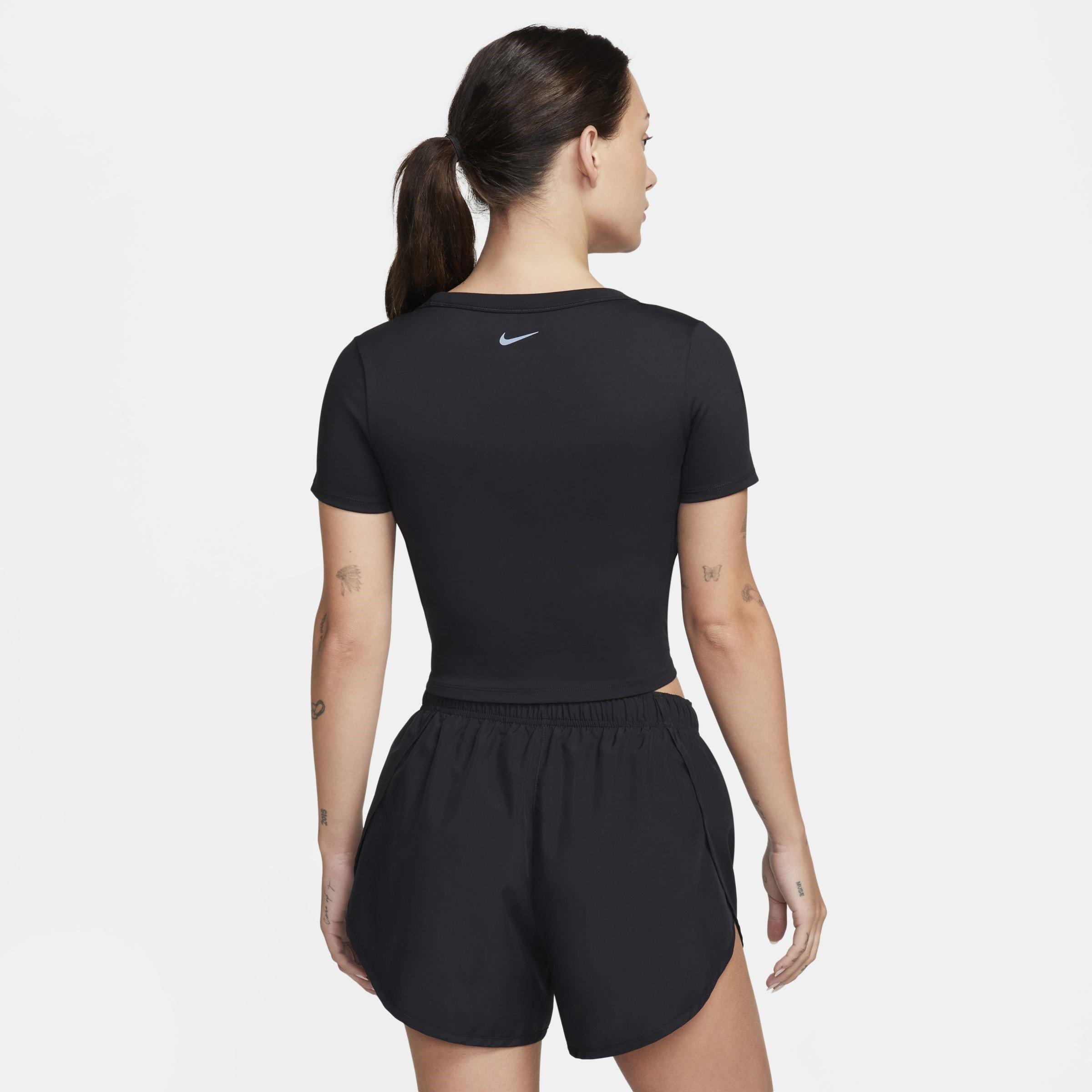 Schwarz - Nike - One Fitted Top Ld52 - 2