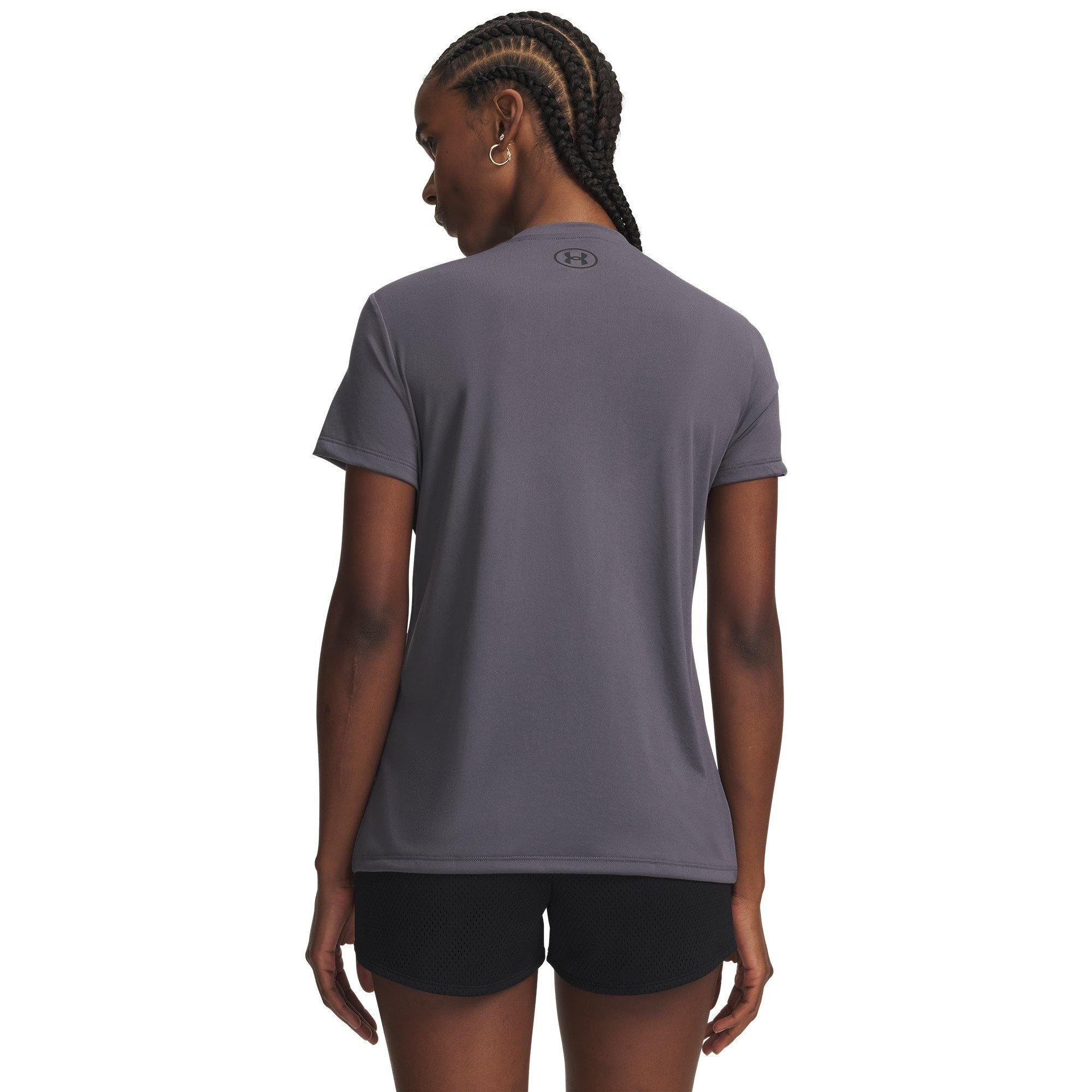 Cstlerck/Black - Under Armour - Armour Tech Ssc - Solid Gym Top Womens - 4