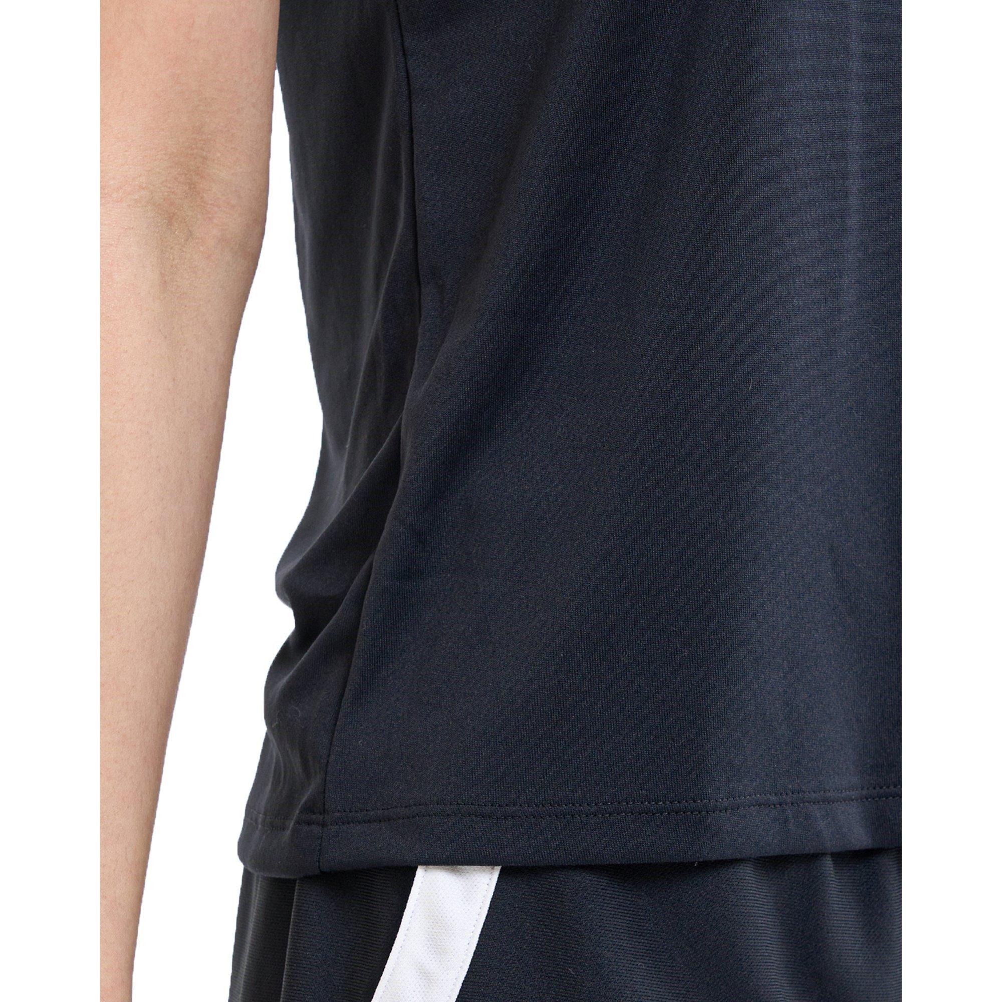 Black/White - Under Armour - Women's Tech Solid Short Sleeve Performance Gym Top - 11
