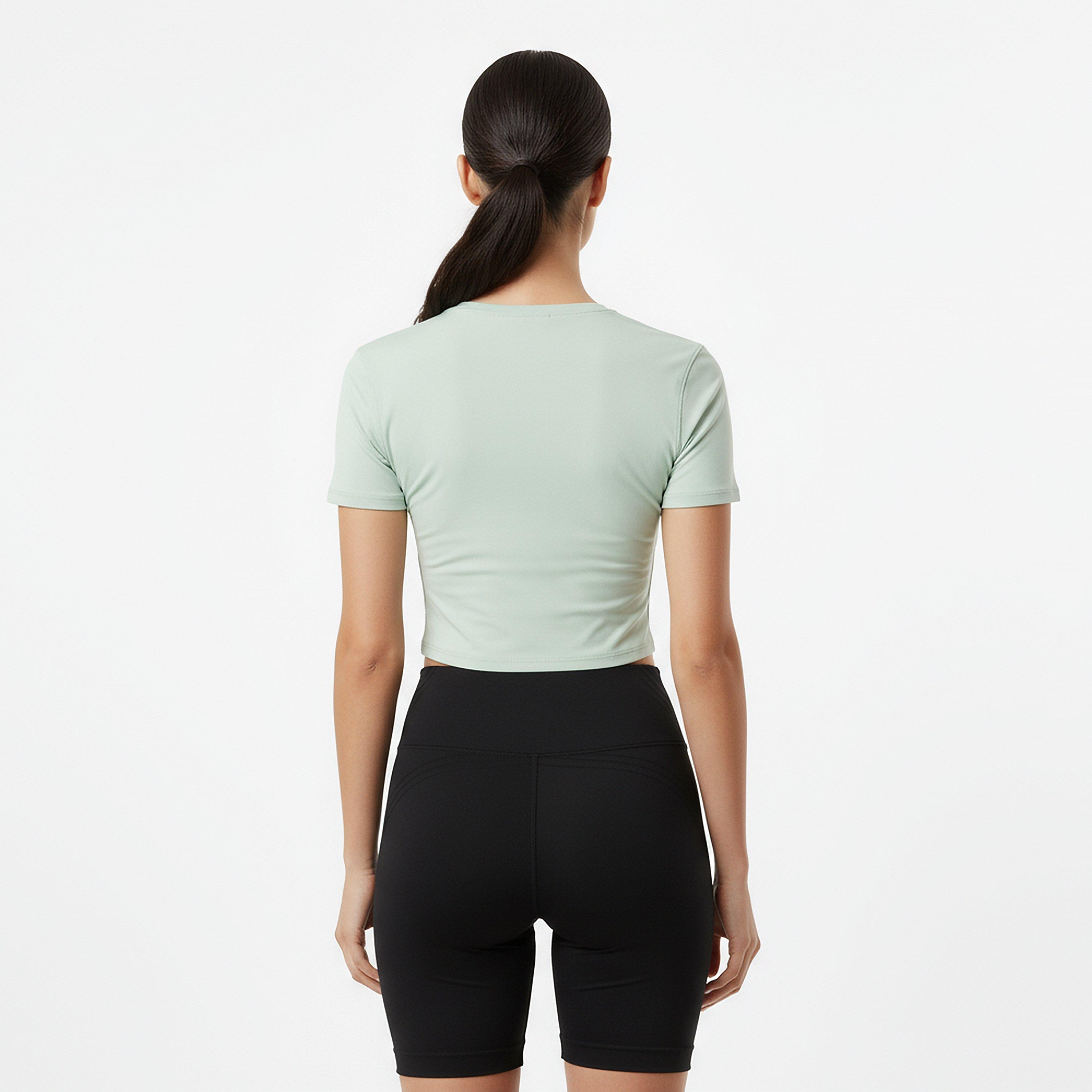 Pistacho - USA Pro - Training SS Crop T-Shirts Womens - 4