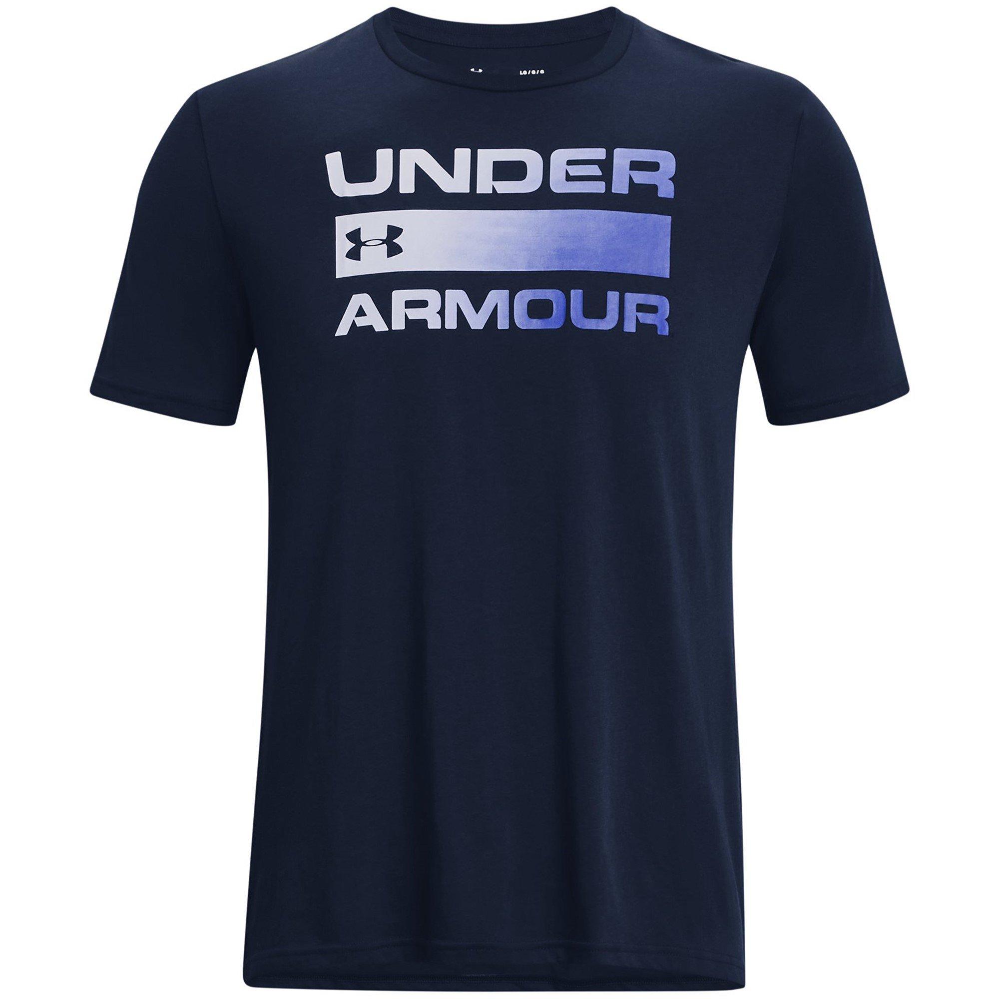 Acdmy/Graphite - Under Armour - Team Issue Wordmark Mens T Shirt - 1