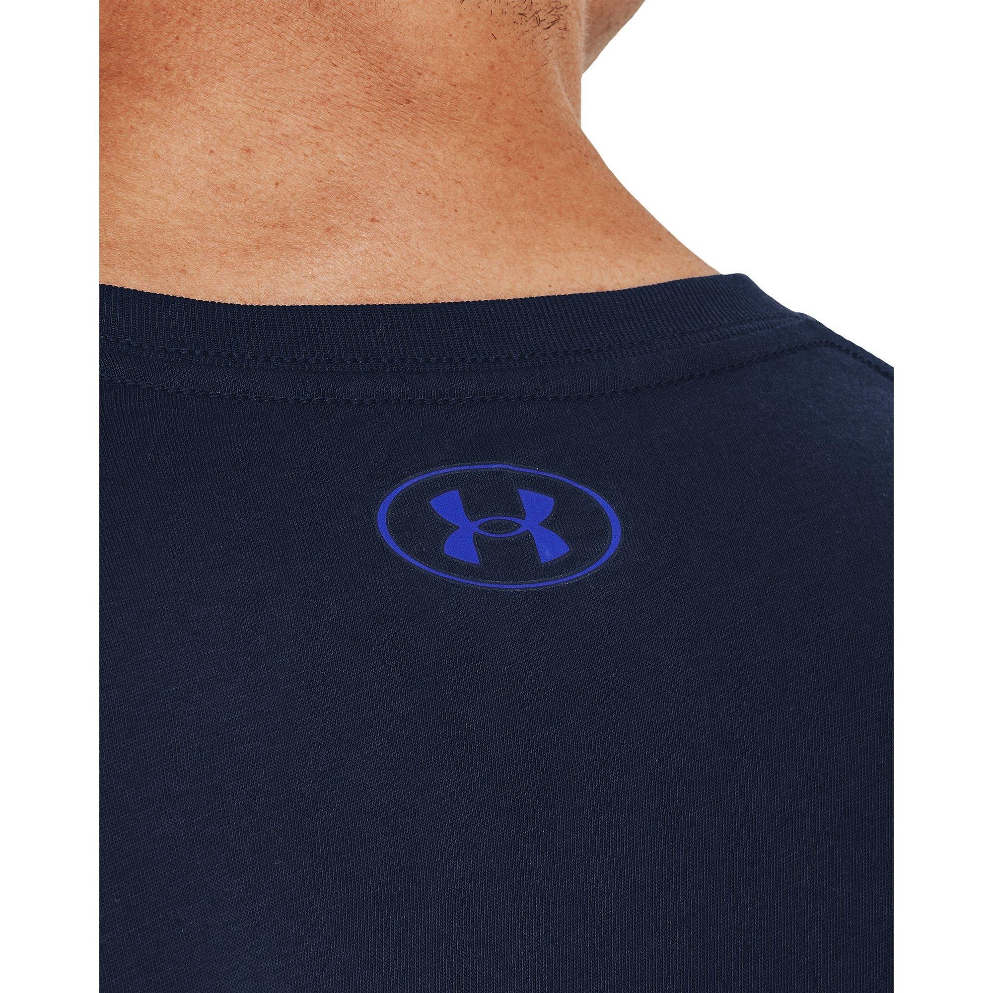 Acdmy/Graphite - Under Armour - Team Issue Wordmark Mens T Shirt - 4