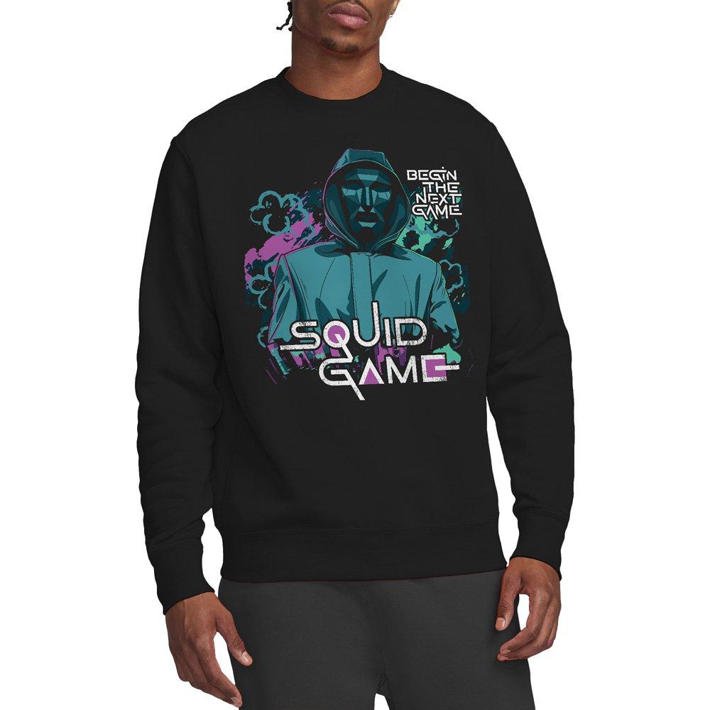 Black - Squid Game - SQUID GAME FRONT MAN BEGIN THE NEXT GAME Sweatshir - 1