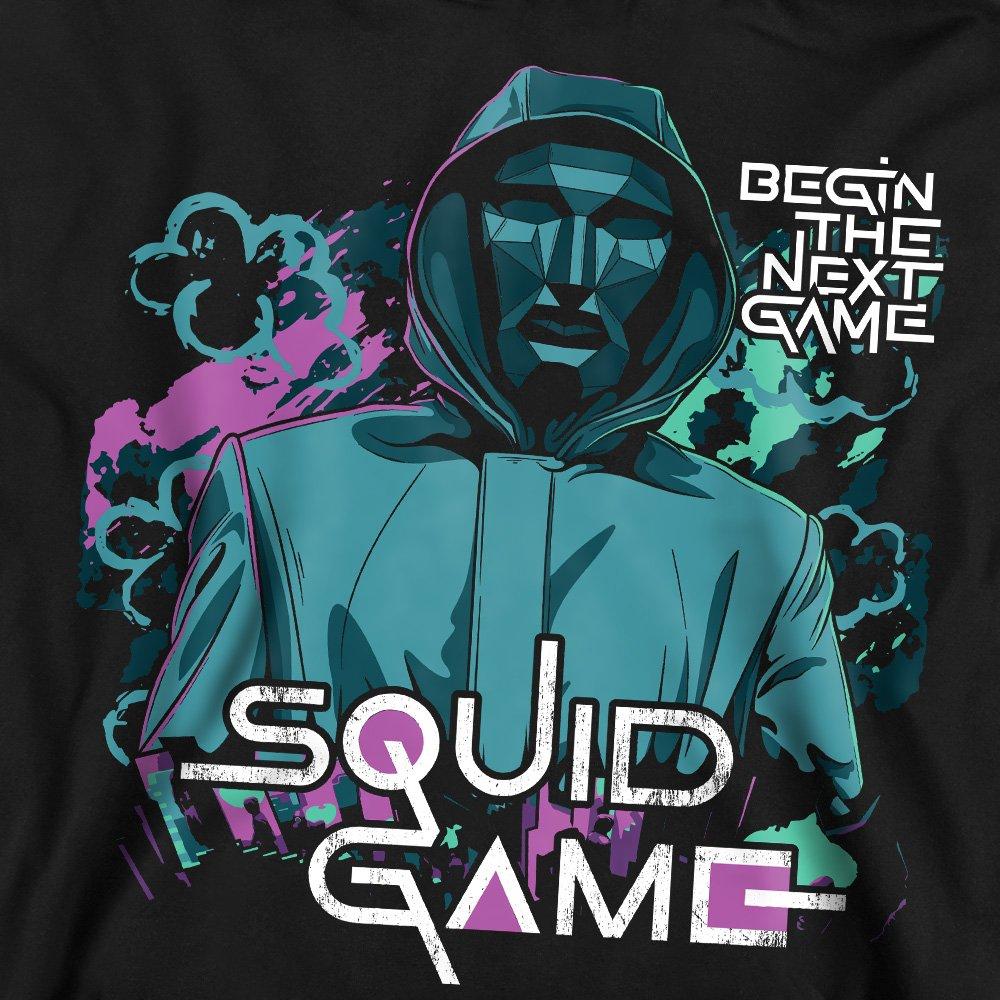 Black - Squid Game - SQUID GAME FRONT MAN BEGIN THE NEXT GAME Sweatshir - 2