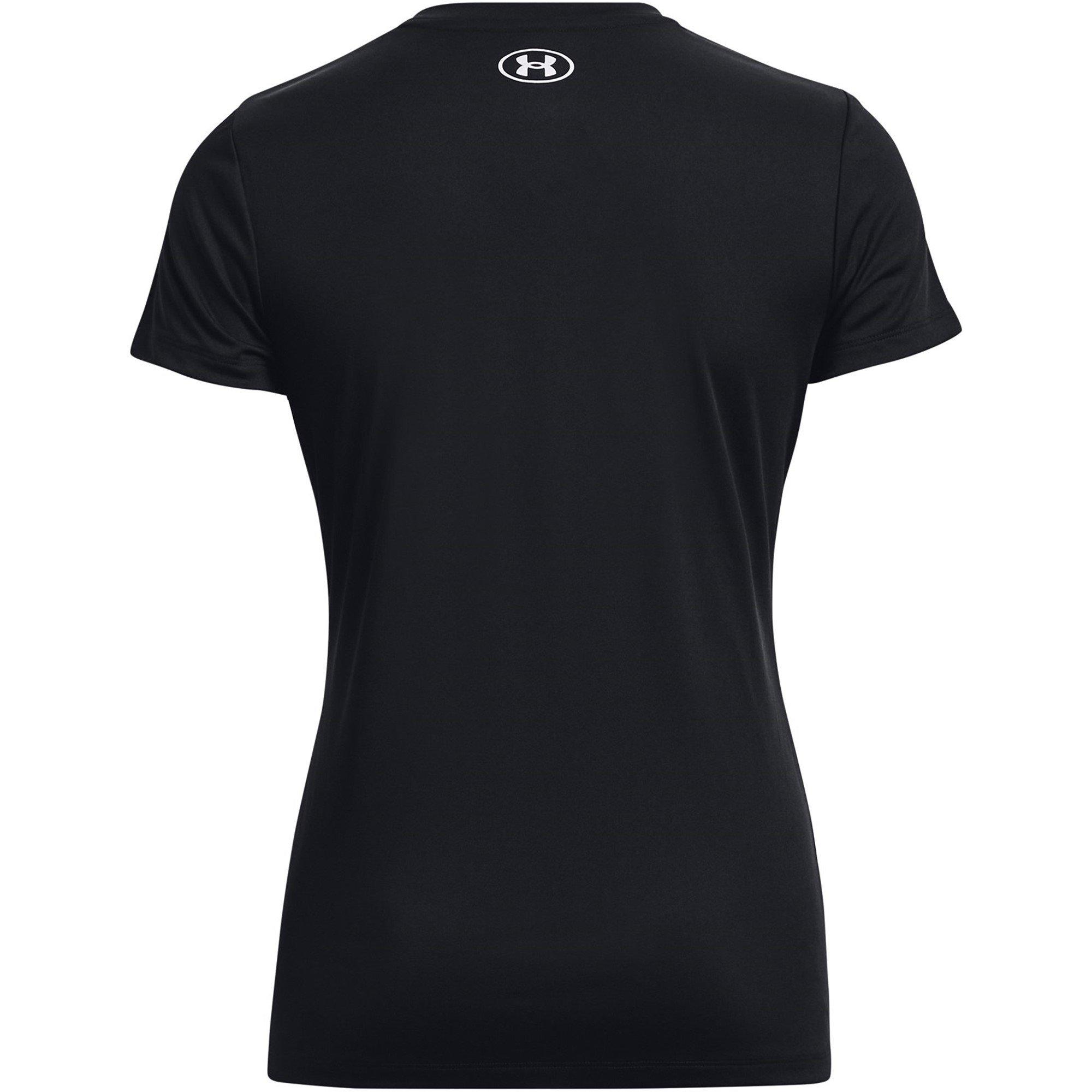 Black/White - Under Armour - Women's Velocity Graphic Short-Sleeve Gym Top - 6
