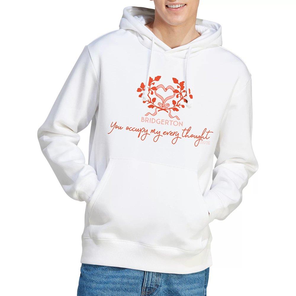 White - Bridgerton - Bridgerton Occupy My Thoughts Hoodie White - 1