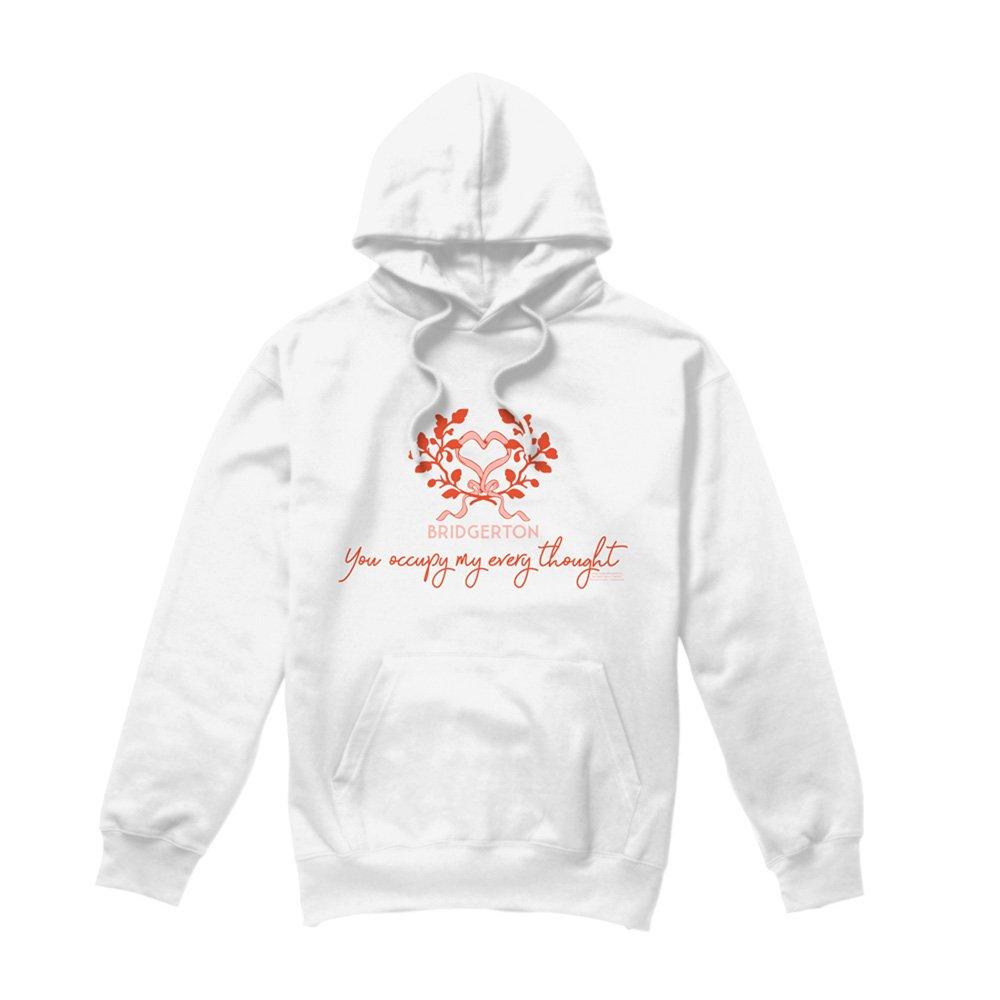 White - Bridgerton - Bridgerton Occupy My Thoughts Hoodie White - 4