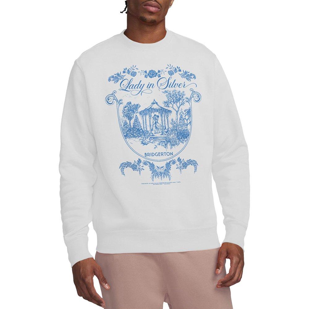White - Bridgerton - Bridgerton Fairy Tale Gazebo Dancing Sweatshirt W - 1