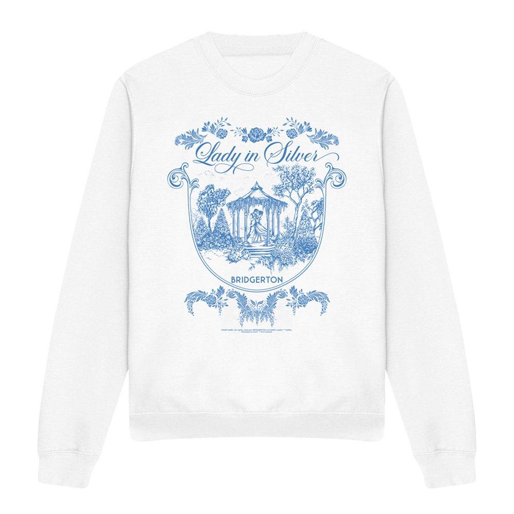 White - Bridgerton - Bridgerton Fairy Tale Gazebo Dancing Sweatshirt W - 4