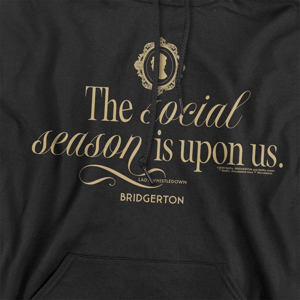 Black - Bridgerton - Bridgerton The Social Season Is Upon Us Hoodie Bl - 2