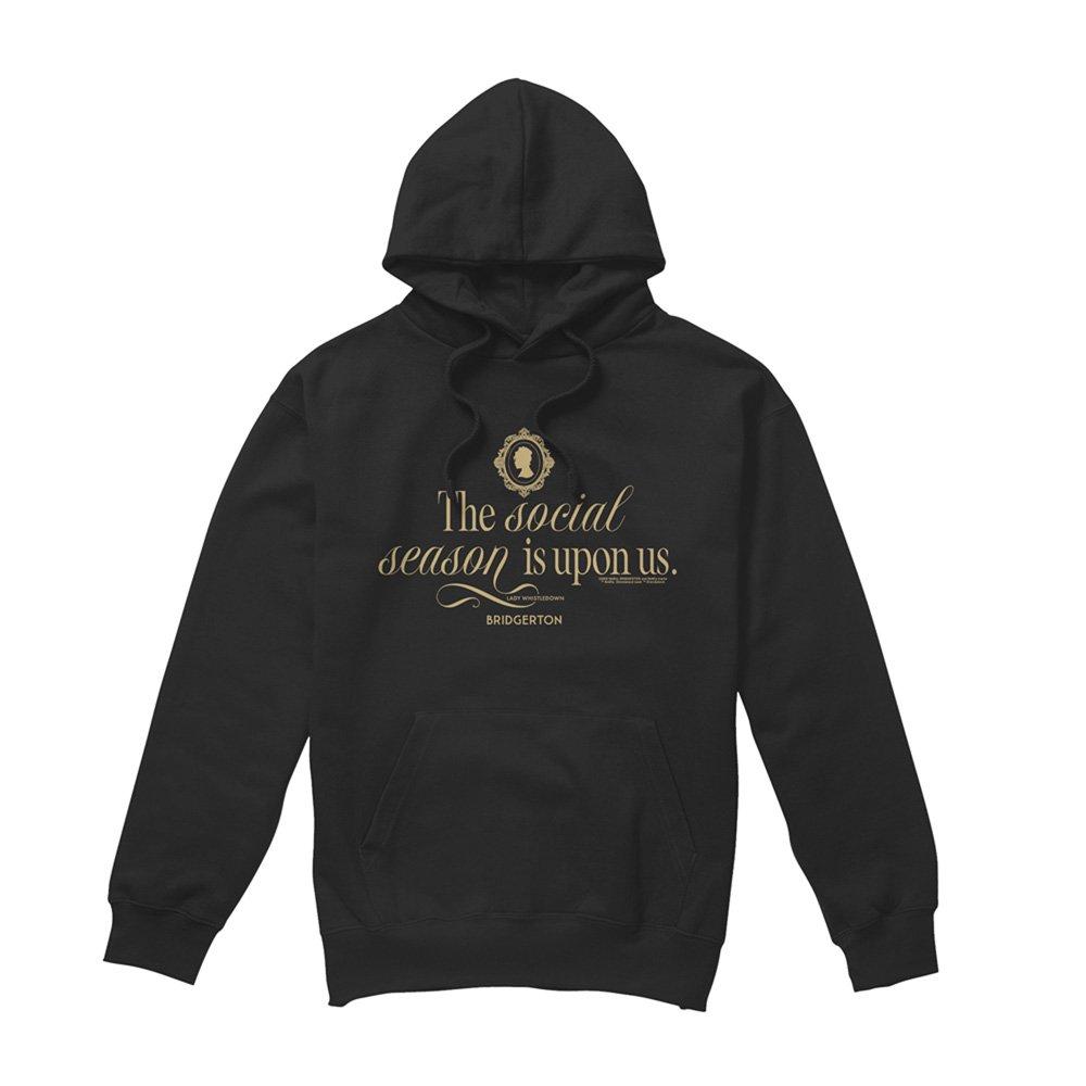 Black - Bridgerton - Bridgerton The Social Season Is Upon Us Hoodie Bl - 4