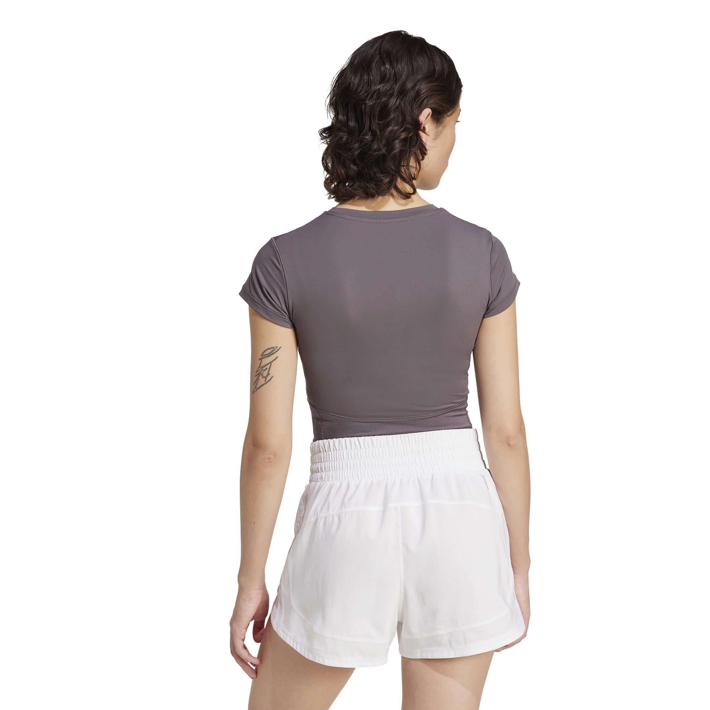 adidas Women's Short-Sleeve Performance Gym Top | Sports Direct