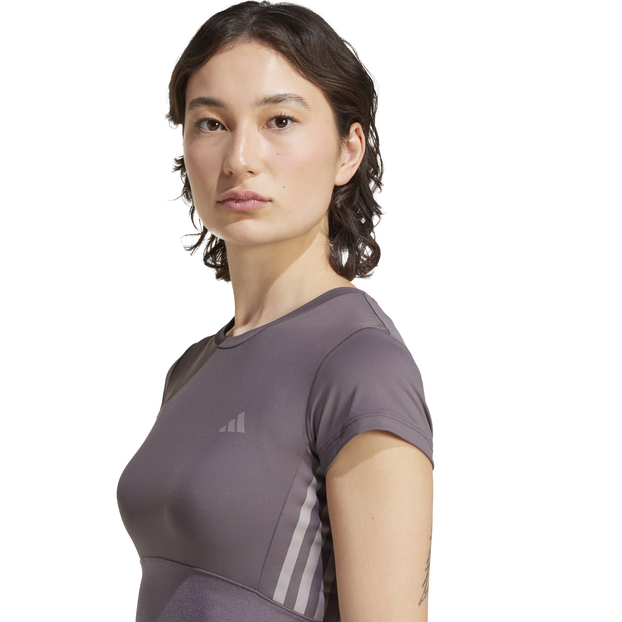 Siva Strata - adidas - Short-Sleeve Performance Gym Top - 5