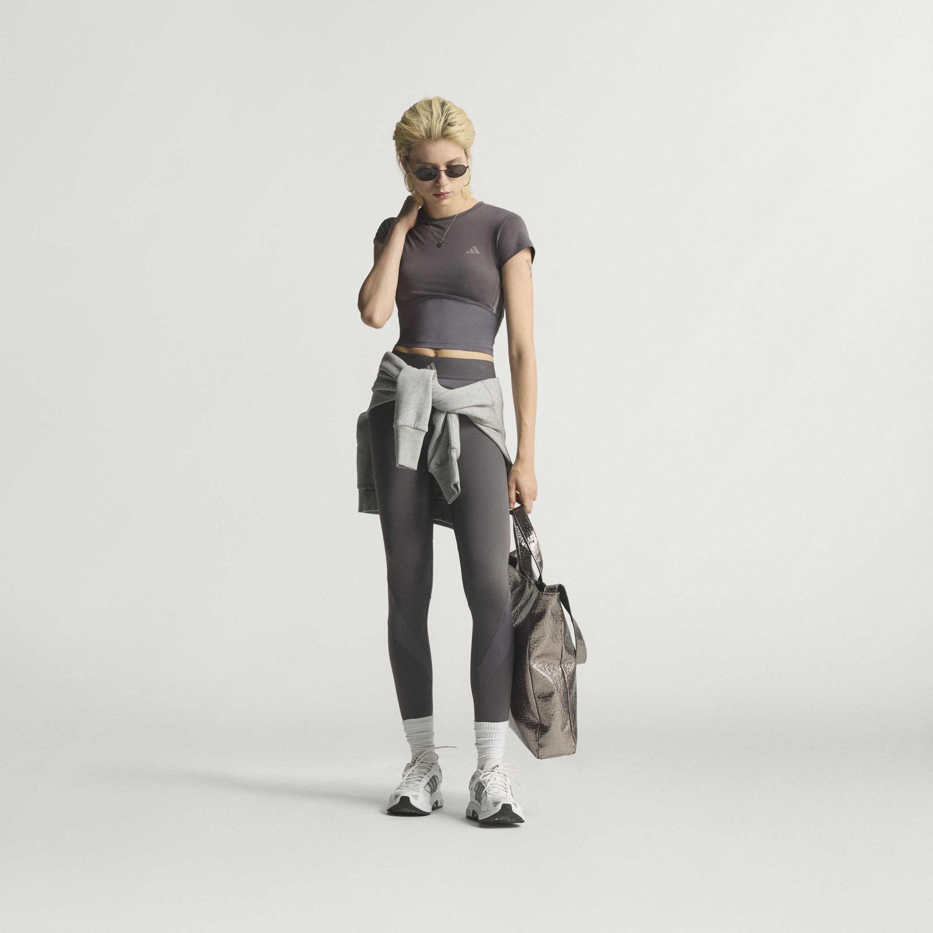 Siva Strata - adidas - Short-Sleeve Performance Gym Top - 7