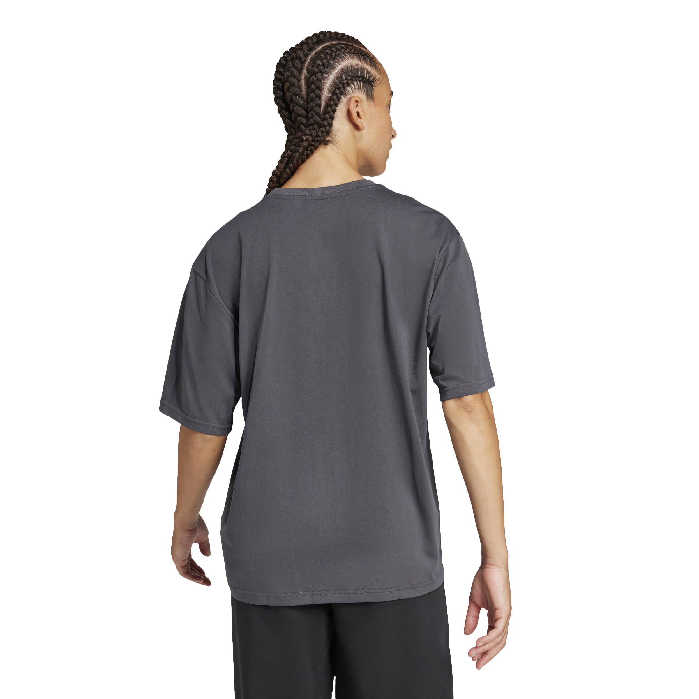 Grey Six - adidas - Women's Box Logo Short-Sleeve Performance Gym Top - 3