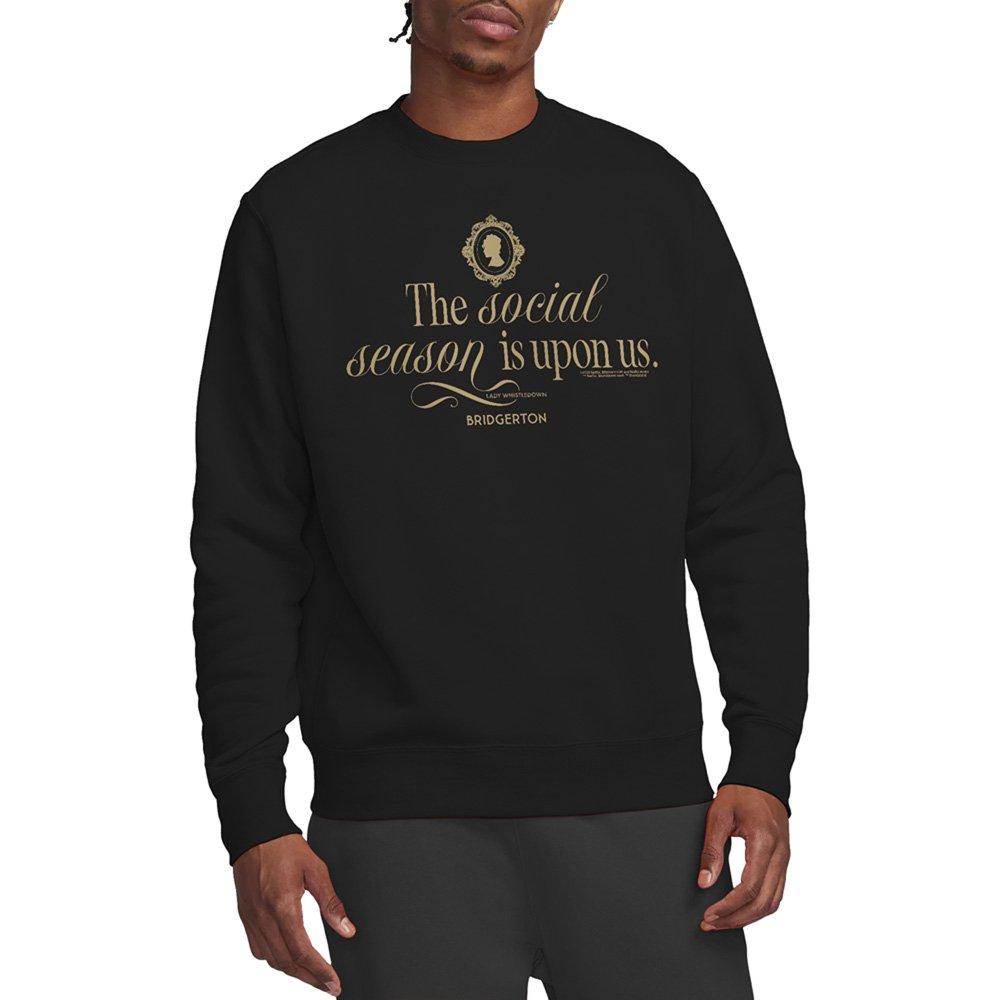 Black - Bridgerton - Bridgerton The Social Season Is Upon Us Sweatshirt - 1