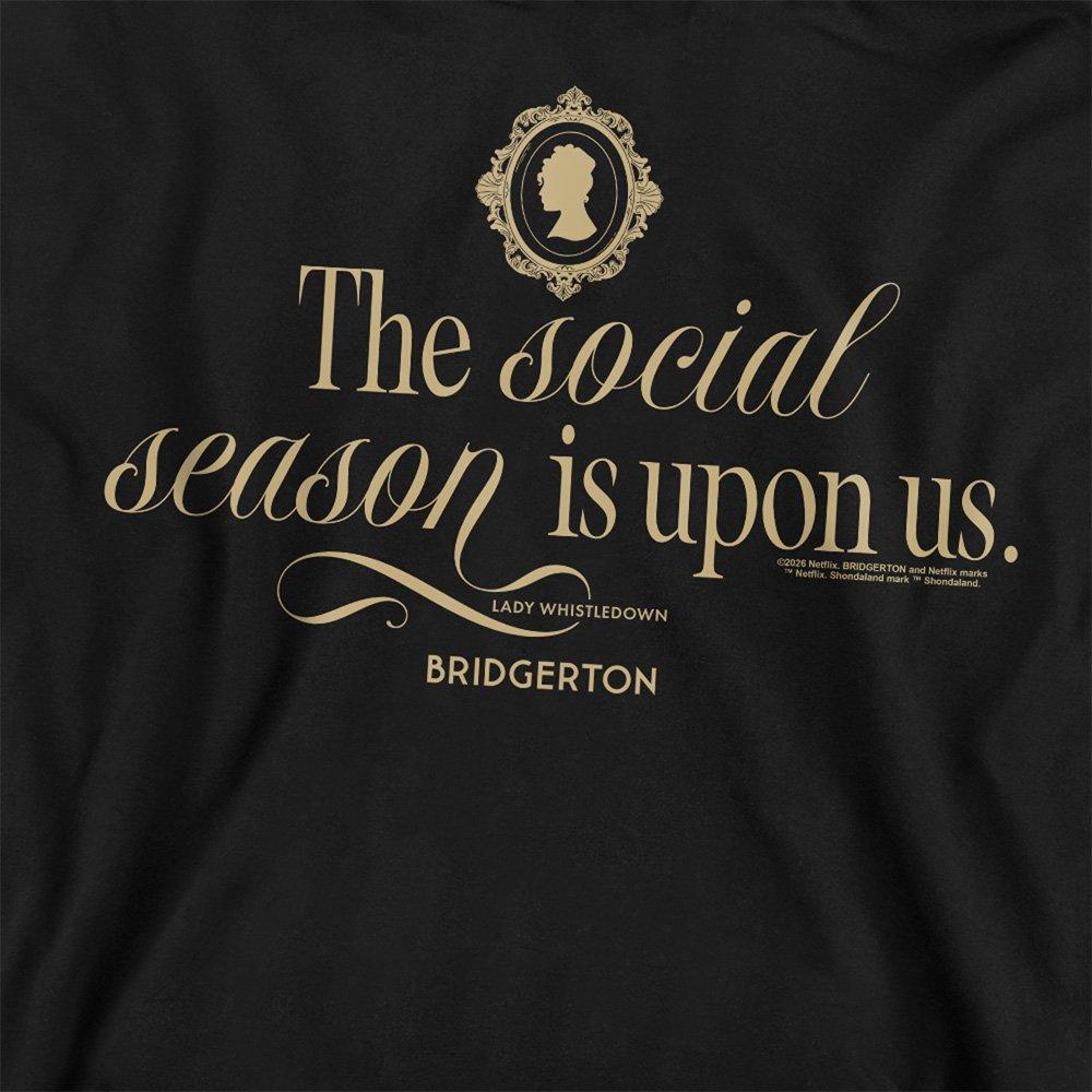 Black - Bridgerton - Bridgerton The Social Season Is Upon Us Sweatshirt - 2