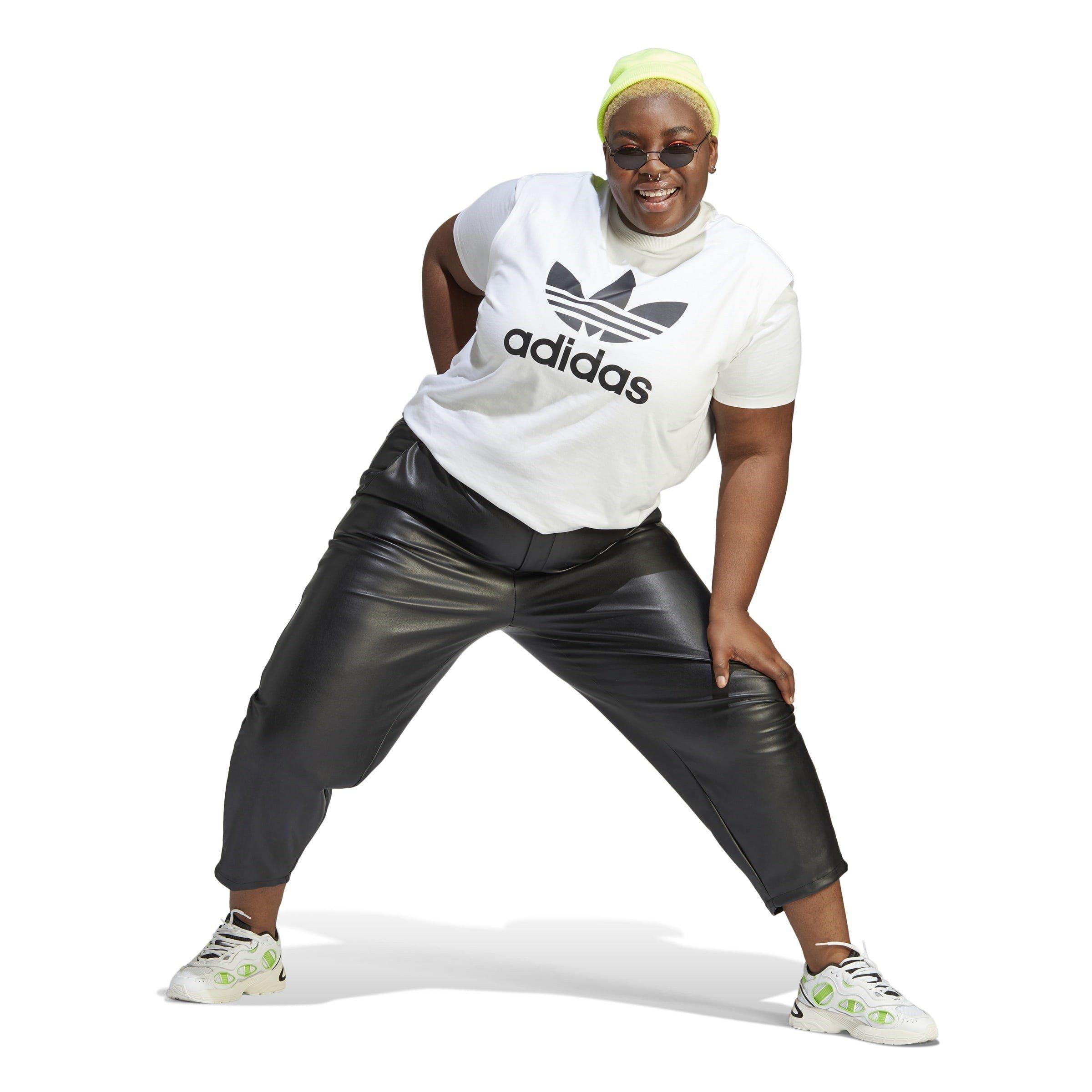 White - adidas - Classic Trefoil T-Shirt Womens - 4