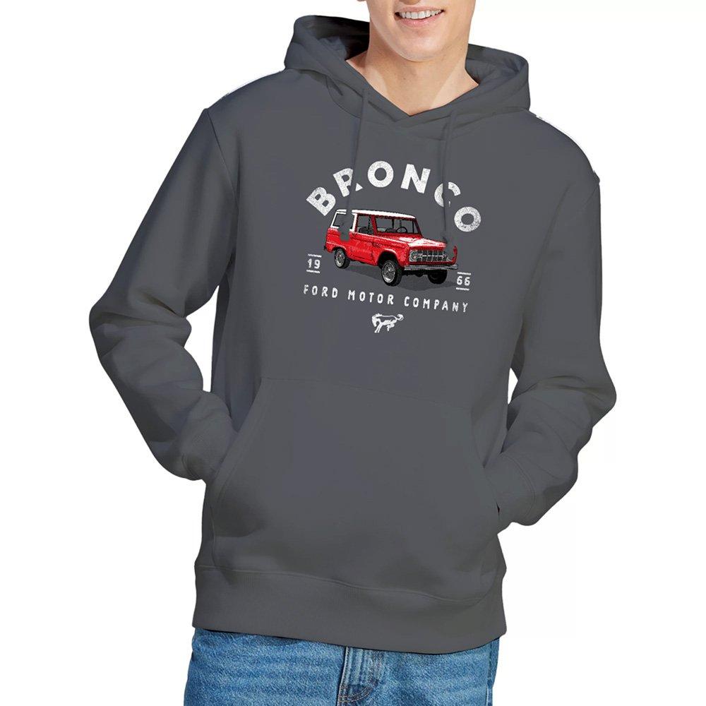 Charcoal - Ford - Ford Bronco Bronco Illustrated Hoodie Charcoal - 1