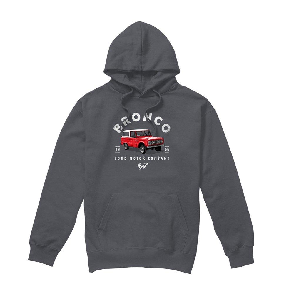 Charcoal - Ford - Ford Bronco Bronco Illustrated Hoodie Charcoal - 4