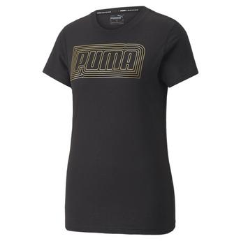 Puma Logo Womens Performance T Shirt