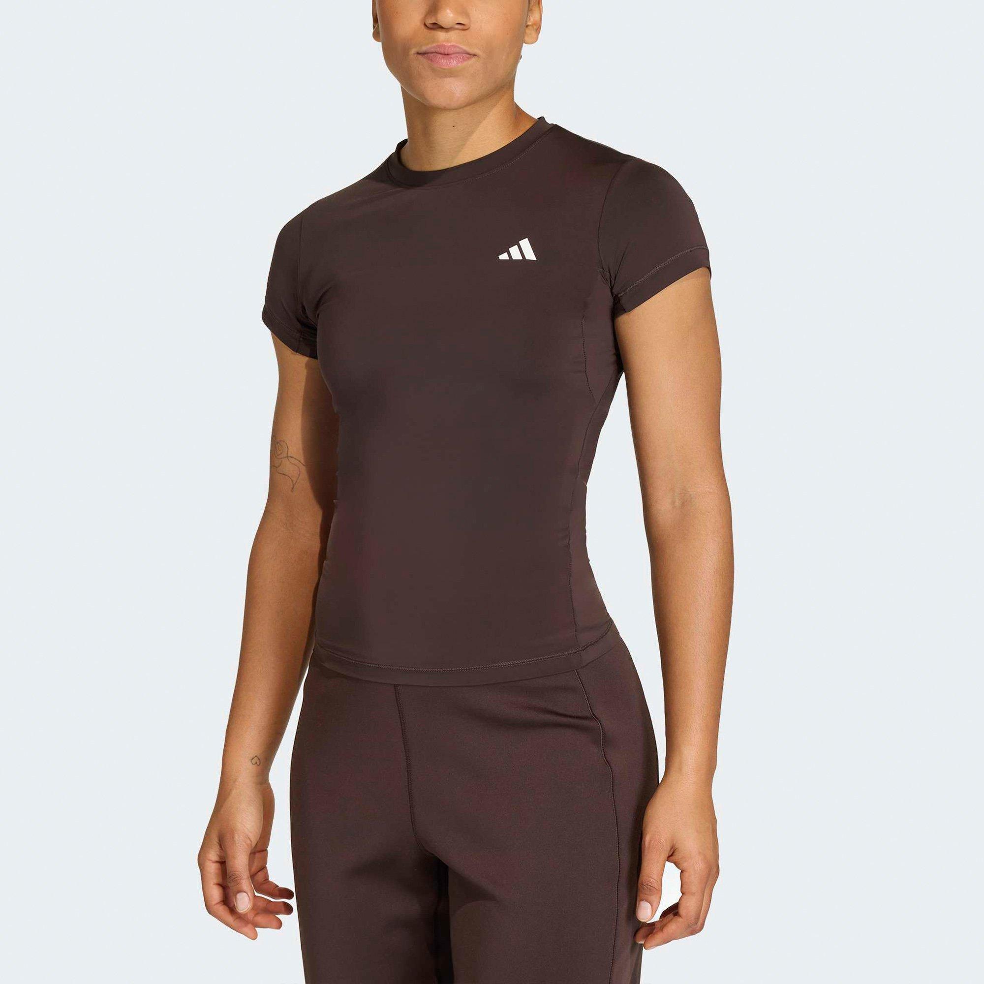 Aurora Coffee - adidas - Womens Short Sleeve Performance Gym Top - 1