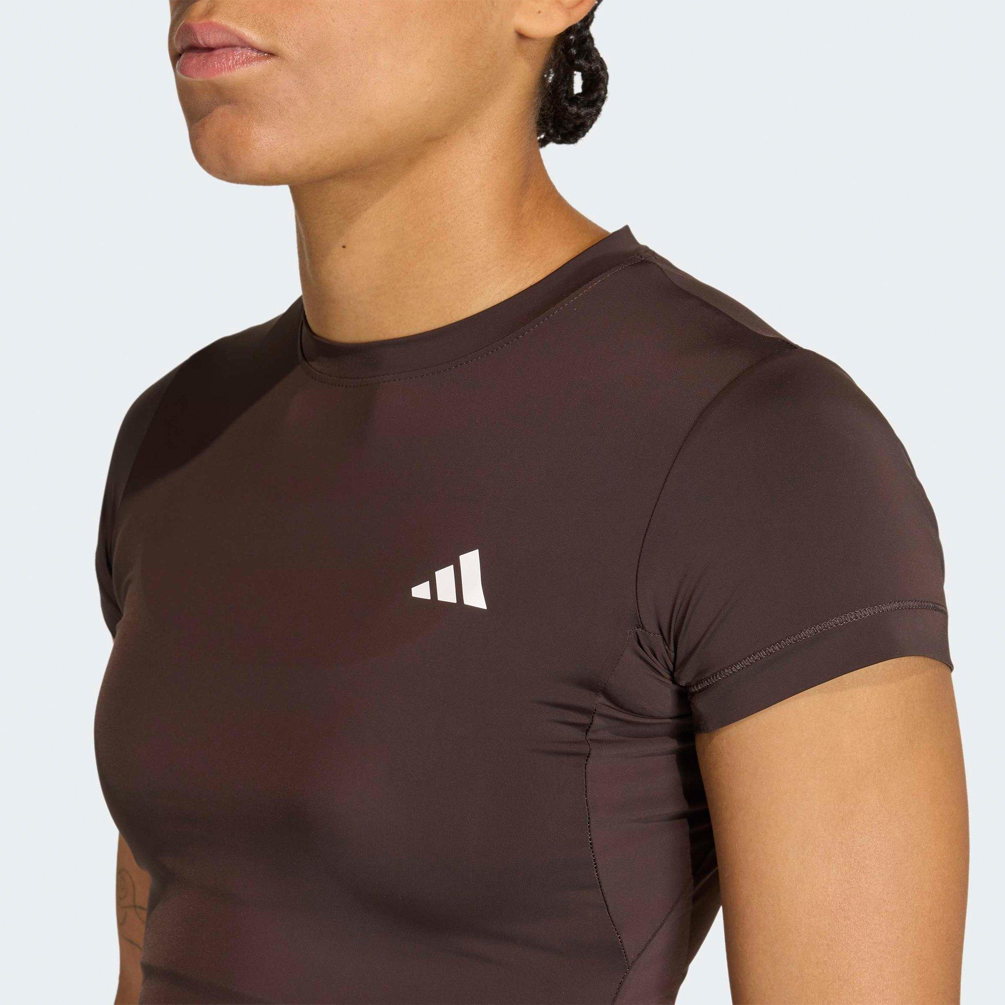 Aurora Coffee - adidas - Womens Short Sleeve Performance Gym Top - 3