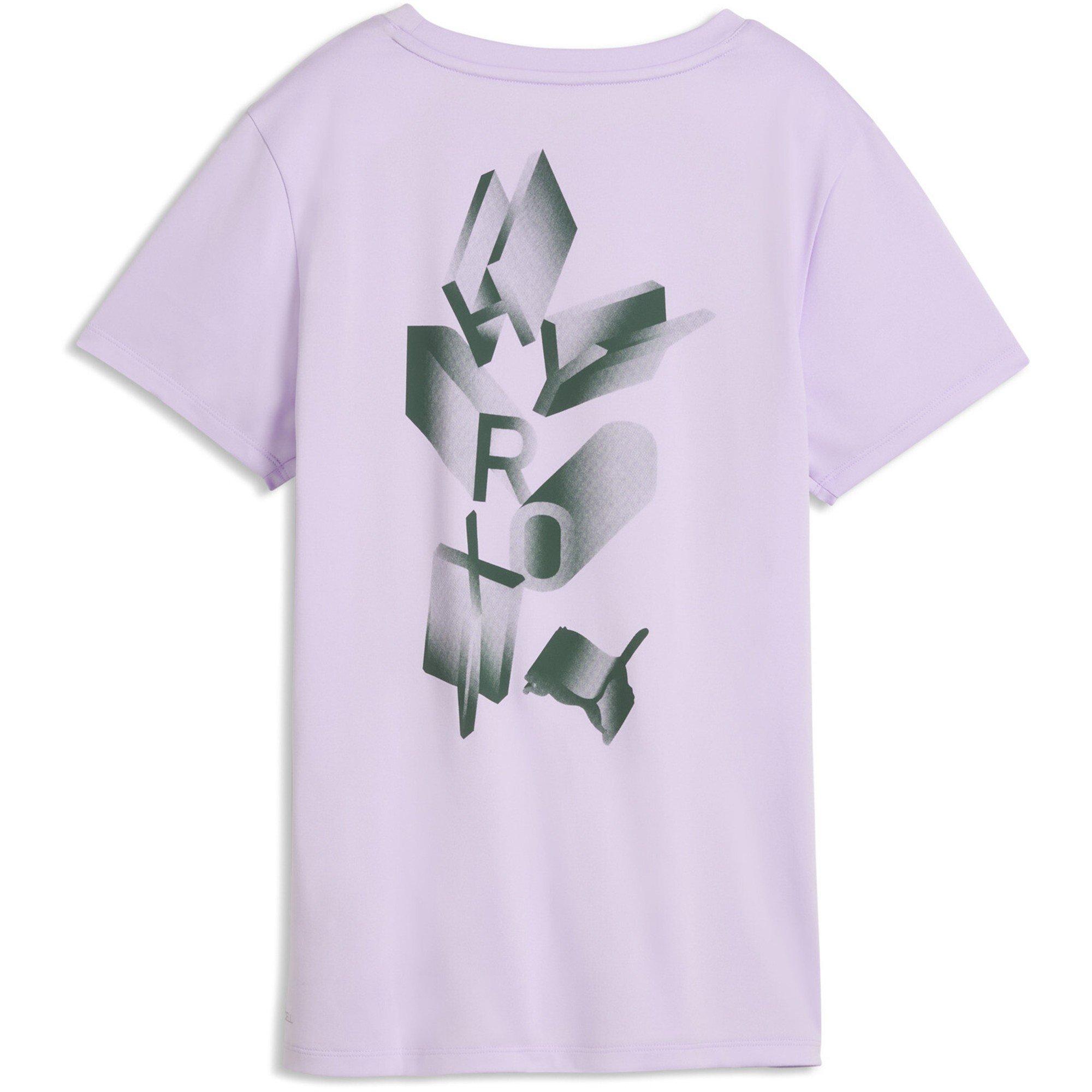 Svijetla lavanda - Puma - Women's Hyrox Graphic Short Sleeve T-Shirt - 2