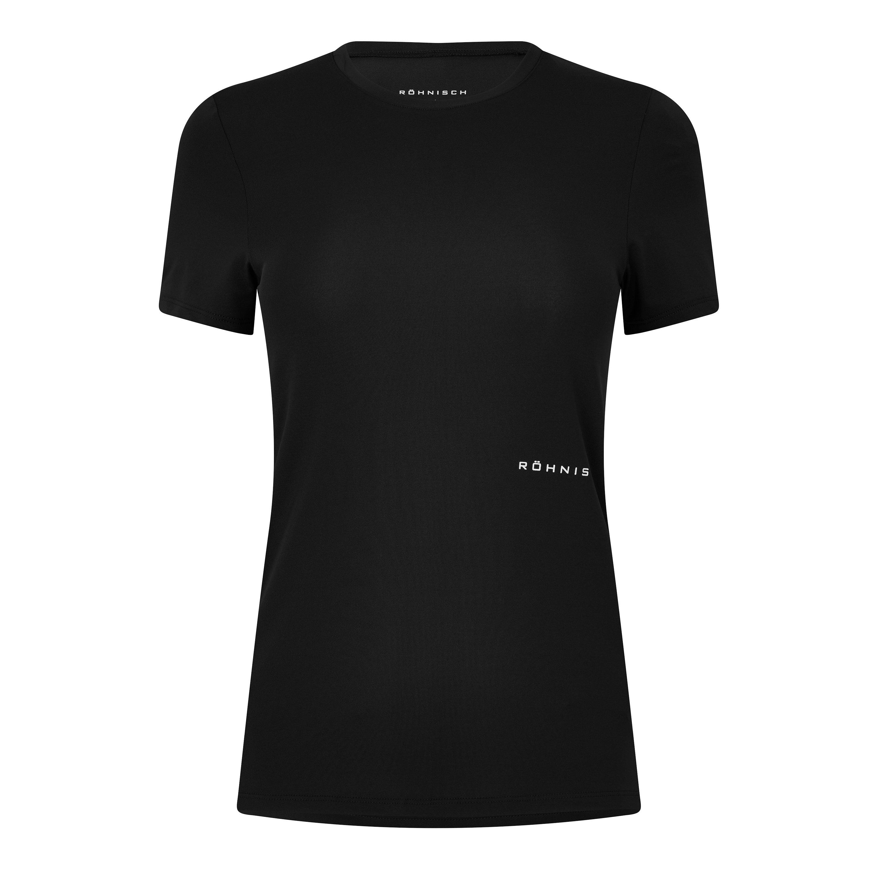 Schwarz - Rohnisch - Women's Micro Tee Short Sleeve Performance Gym Top - 1