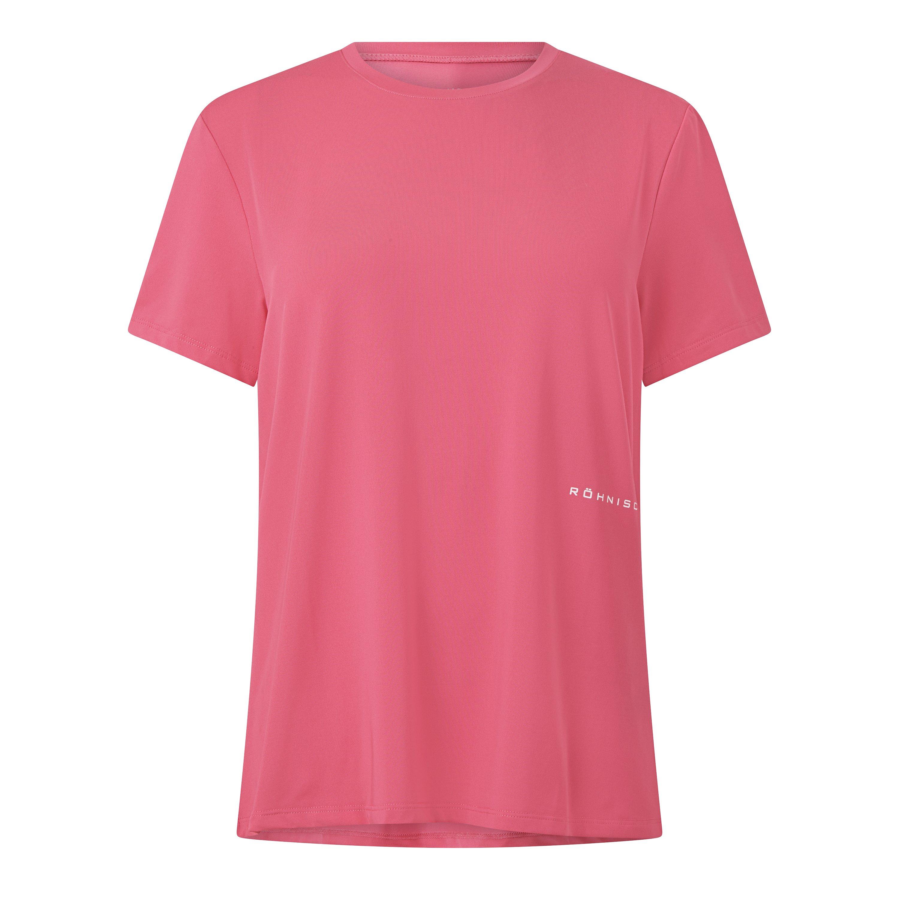 Rohnisch Women's Micro Tee Short Sleeve Performance Gym Top