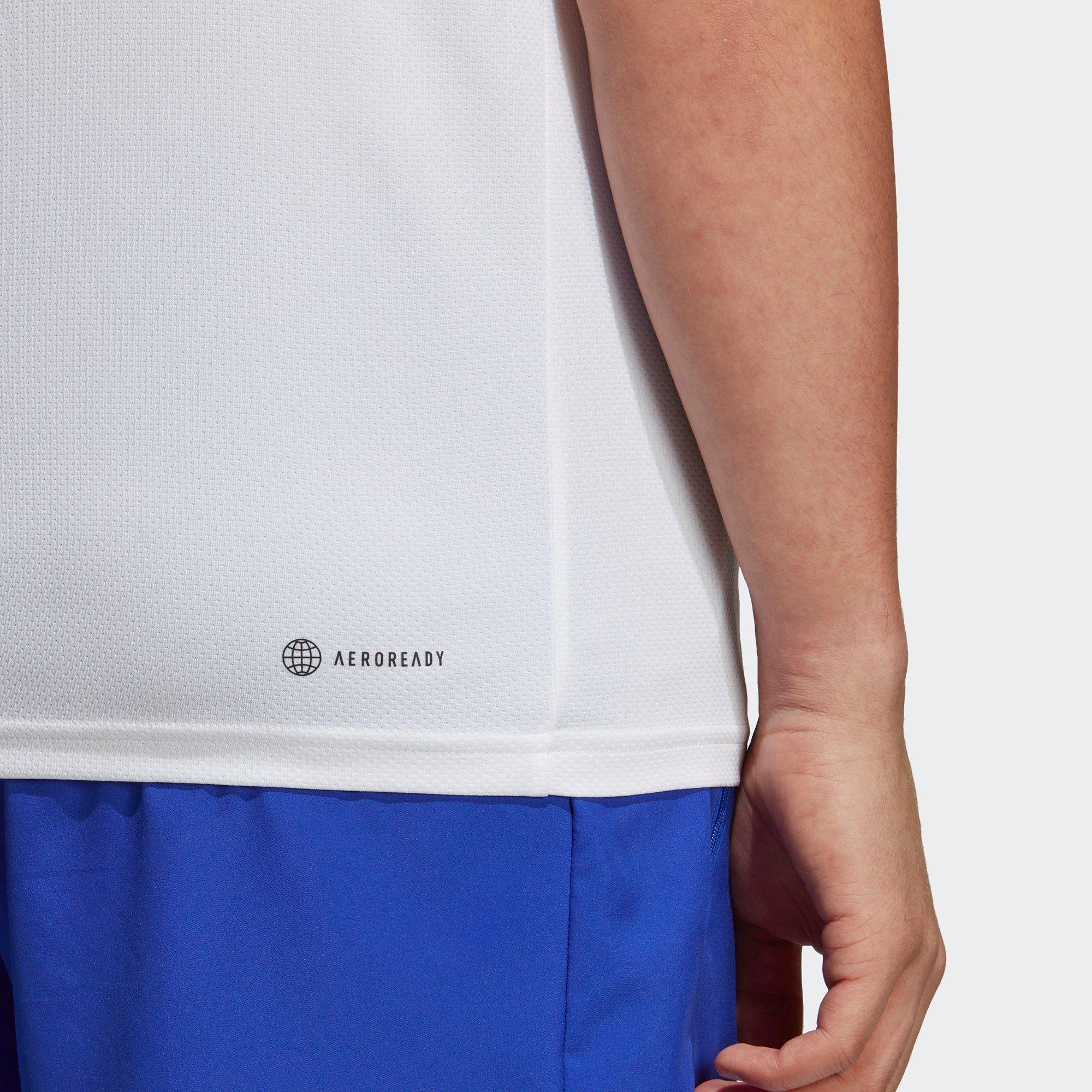 White/Black - adidas - Train Essentials Mens Performance T Shirt - 5