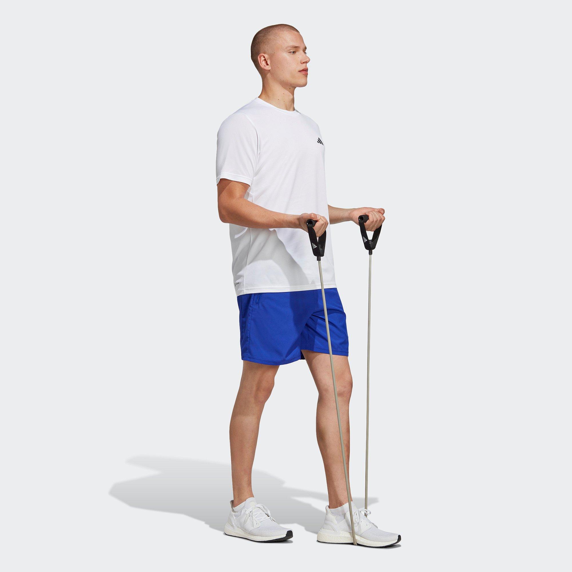 White/Black - adidas - Train Essentials Mens Performance T Shirt - 7