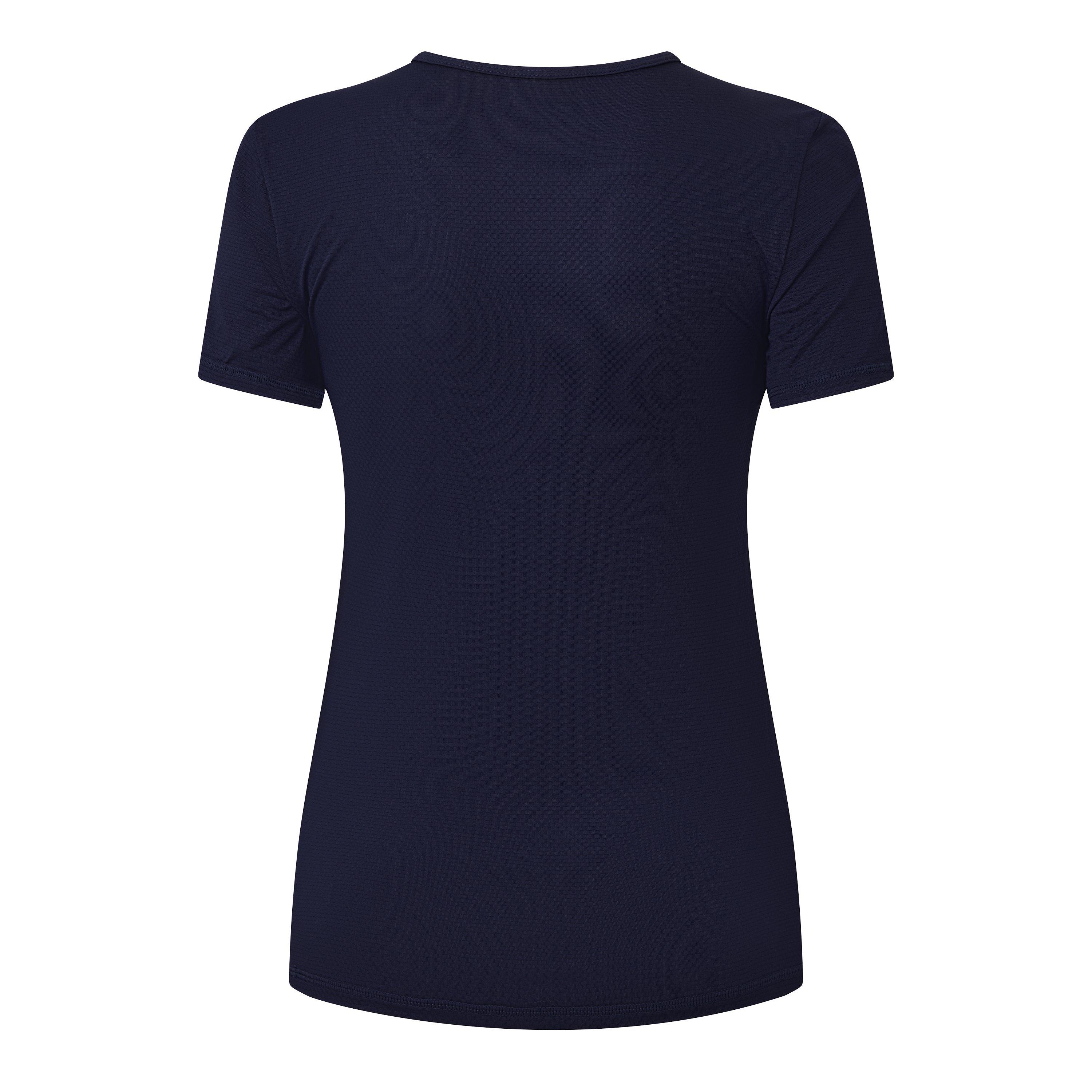 Indigo - Rohnisch - Women's Short Sleeve Performance Gym Top - 2