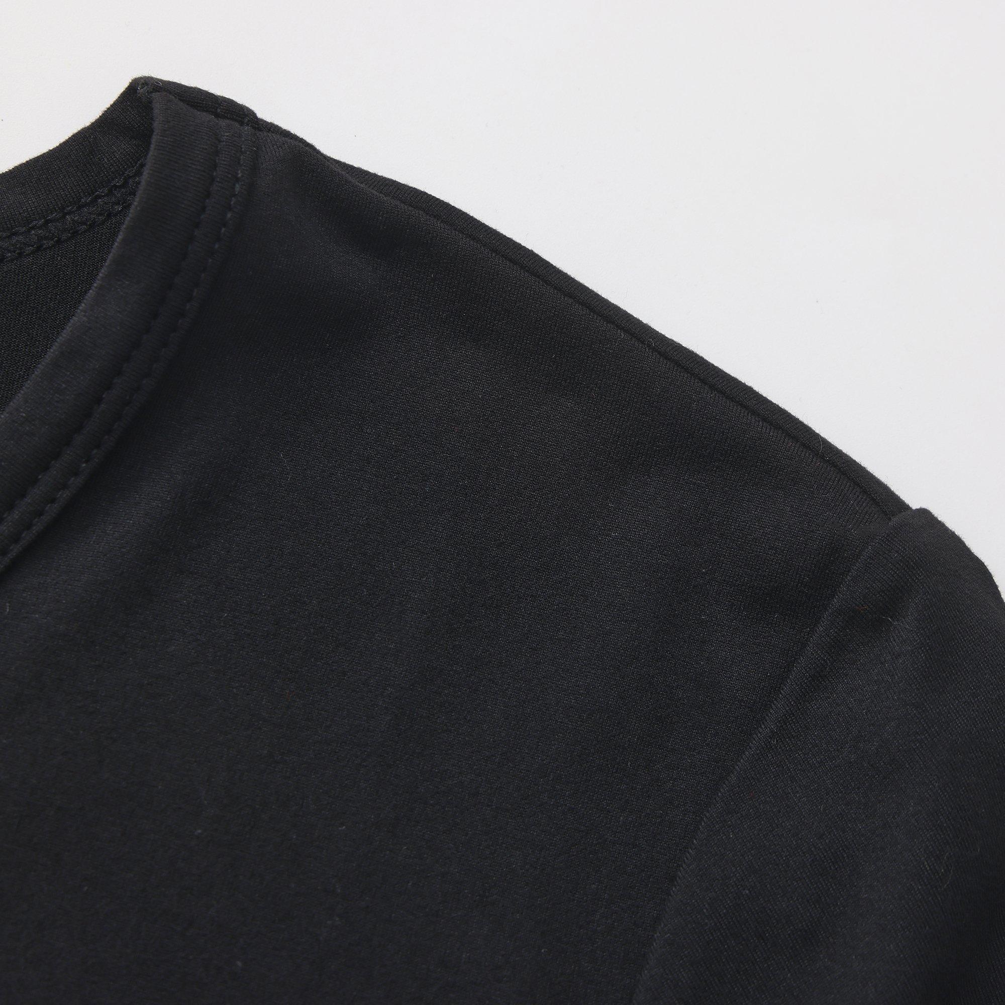 Black - LA Gear - LA Gear Essential Pleat-Back T-Shirt Womens - 5