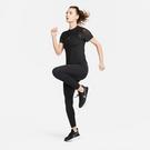 Noir - Nike - Air Dri-FIT Women's Short-Sleeve Running Top - 5