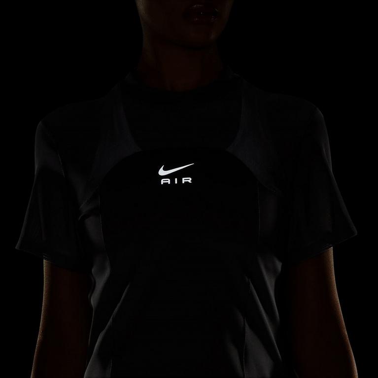 Noir - Nike - Air Dri-FIT Women's Short-Sleeve Running Top - 7