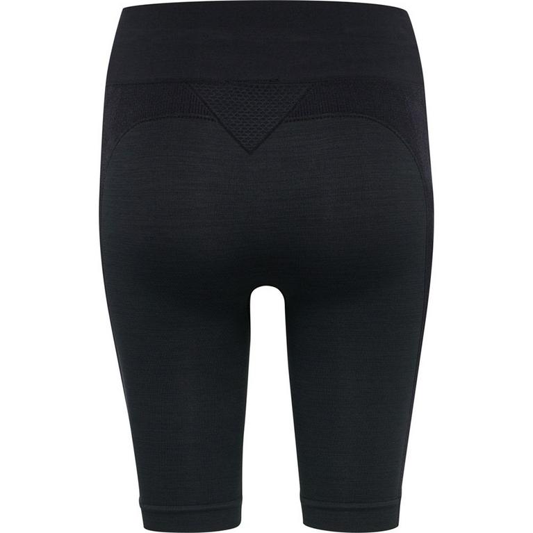 Noir - Hummel - THE GYM PEOPLE Thick High Waist Yoga Pants with Pockets - 2