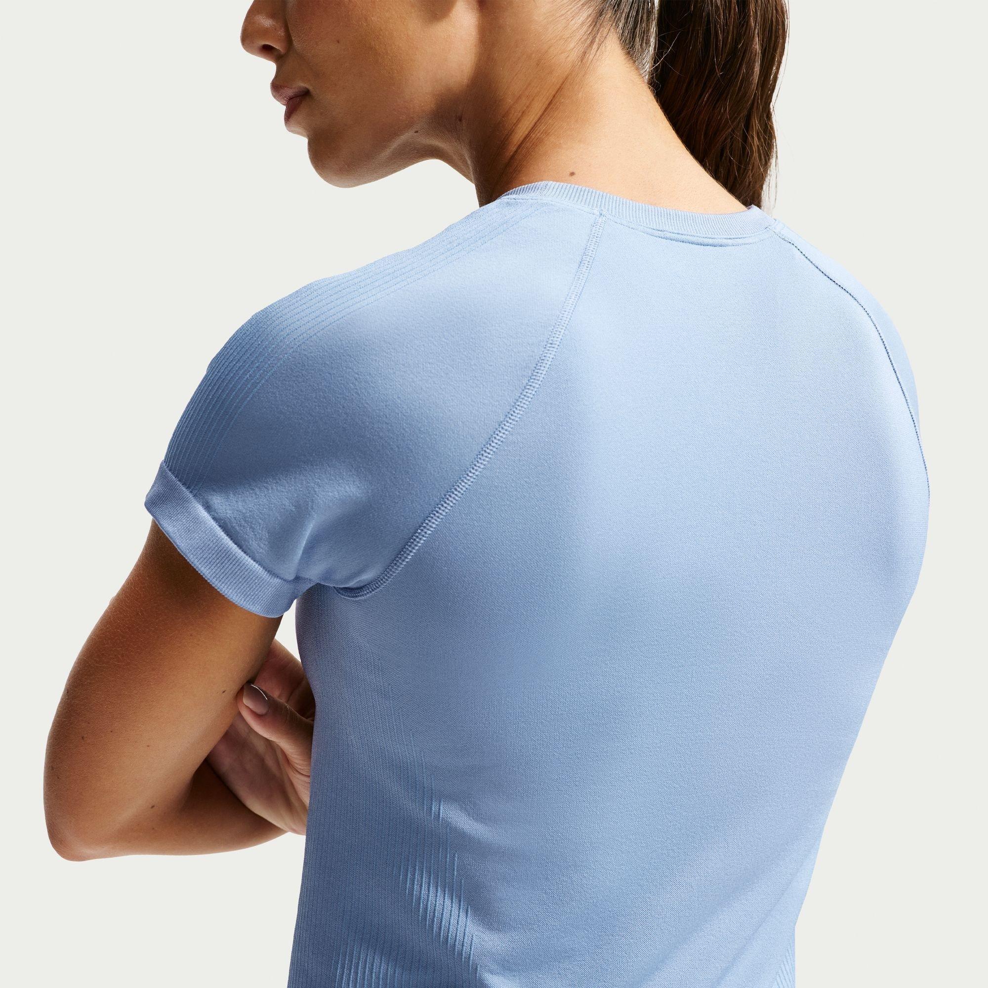 Work Blue - Nike - Nike Pro Seam Tee Ld64 - 2