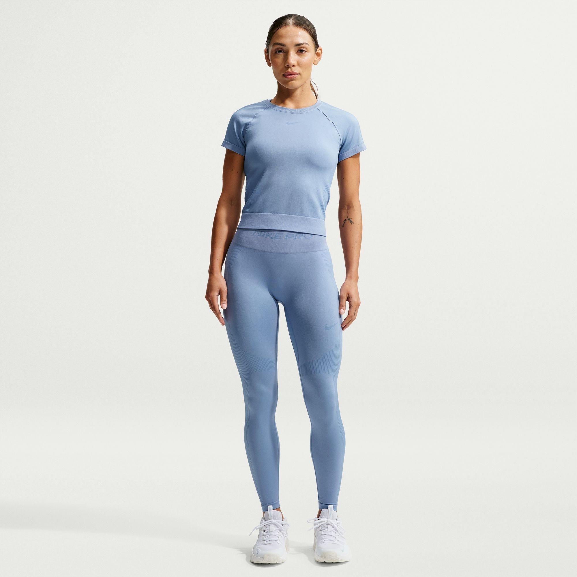 Work Blue - Nike - Nike Pro Seam Tee Ld64 - 4
