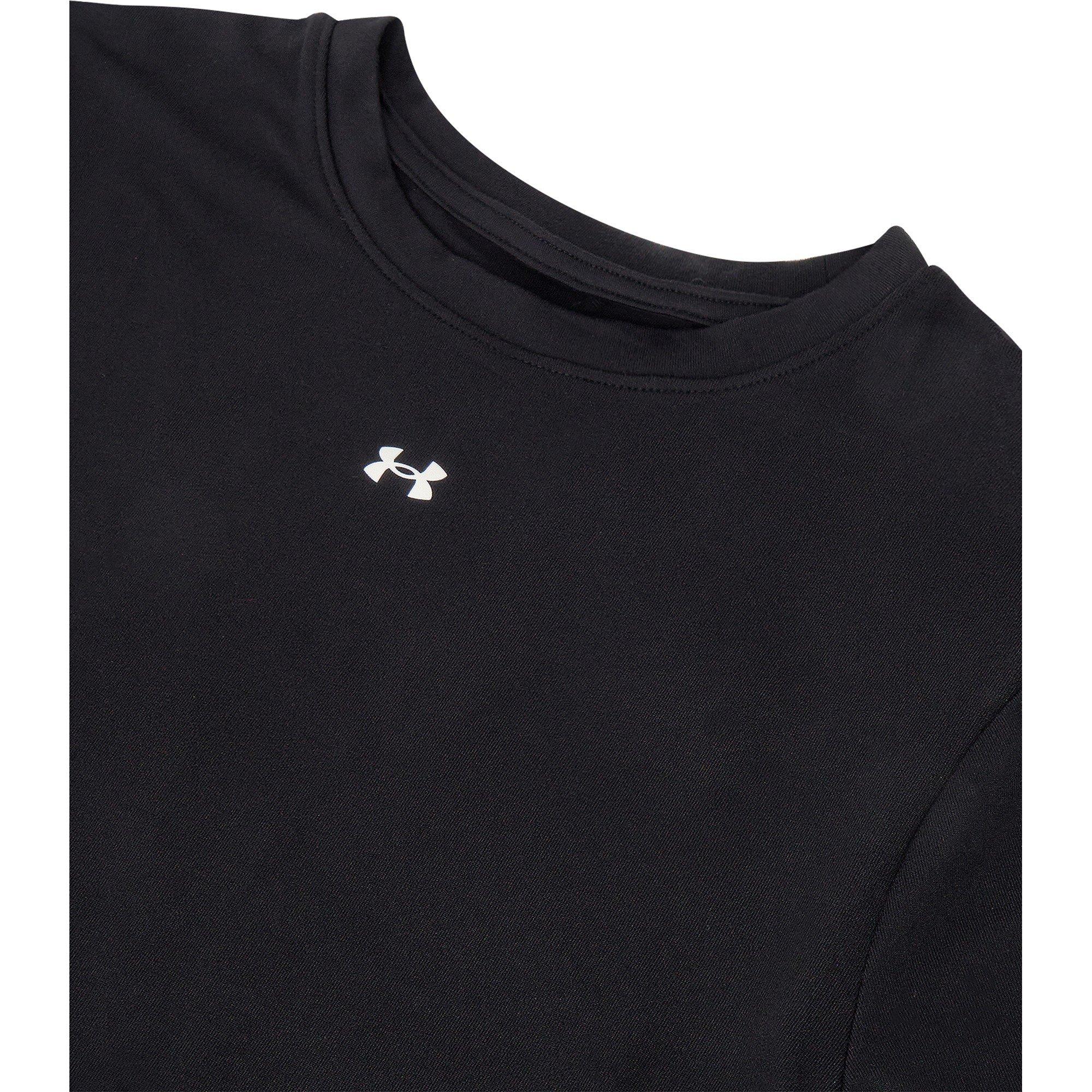 Ultimate Black - Under Armour - Women's Motion Short Sleeve Fitted T-Shirt - 9