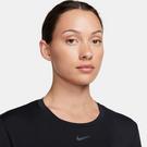 Noir - Nike - Dri-FIT One Women's Standard Fit Short-Sleeve Top - 3