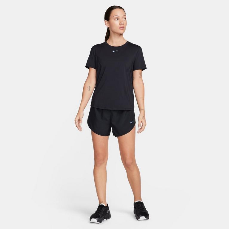 Noir - Nike - Dri-FIT One Women's Standard Fit Short-Sleeve Top - 4