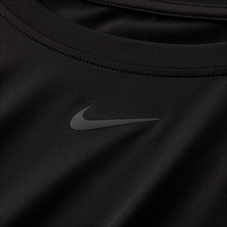 Noir - Nike - Dri-FIT One Women's Standard Fit Short-Sleeve Top - 6