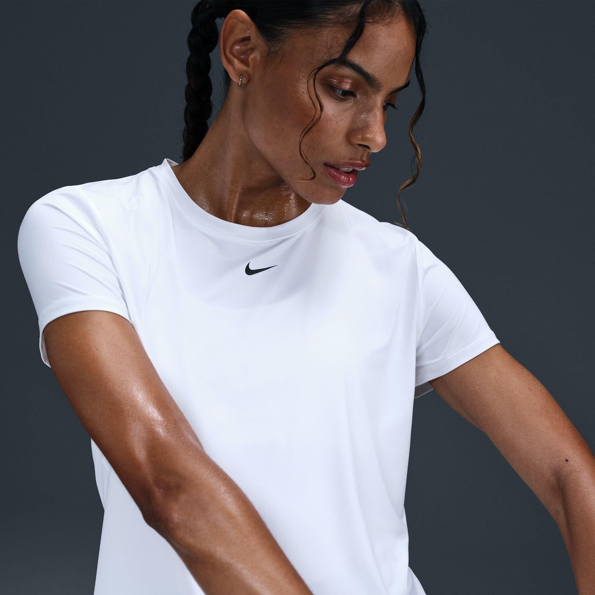 Blanco - Nike - Dri-FIT One Women's Standard Fit Short-Sleeve Top - 10