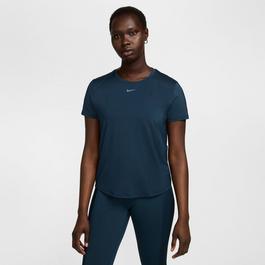 Nike Dri FIT One Womens Standard Fit Short Sleeve Top