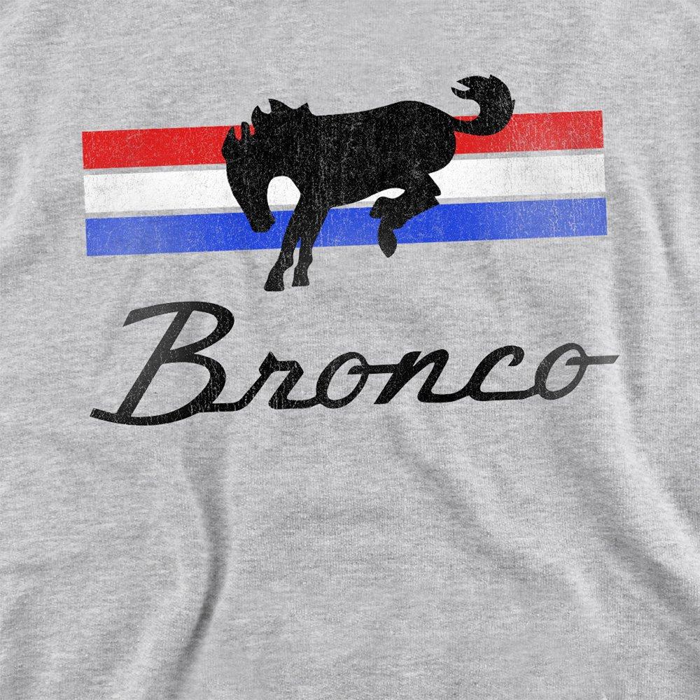 Light Grey - Ford - Ford Bronco Bronco Stripes Youth Pull-Over Hoodie - 2