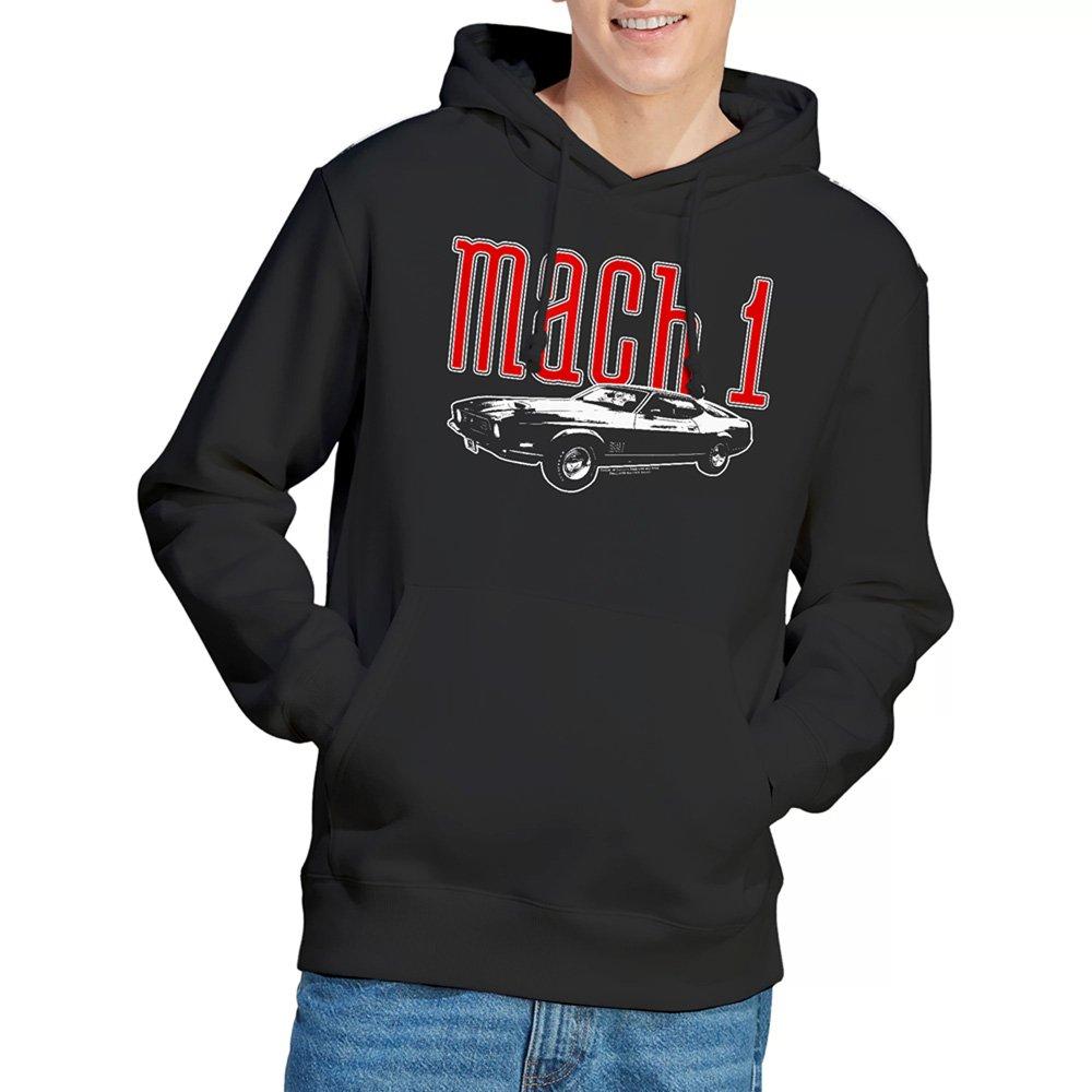 Ford Men's Mustang Mach 1 Hoodie Black - XXL
